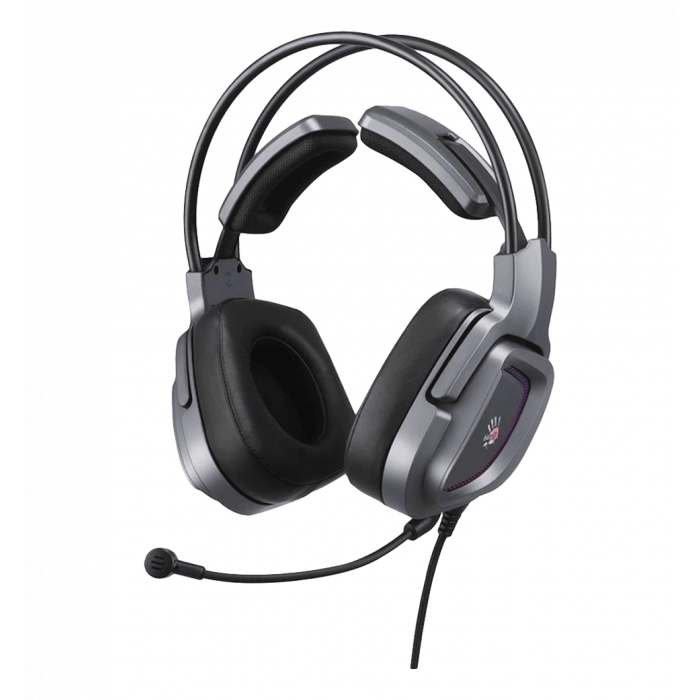 Гарнітура ігрова Bloody G575 Grey з підсвічуванням, USB