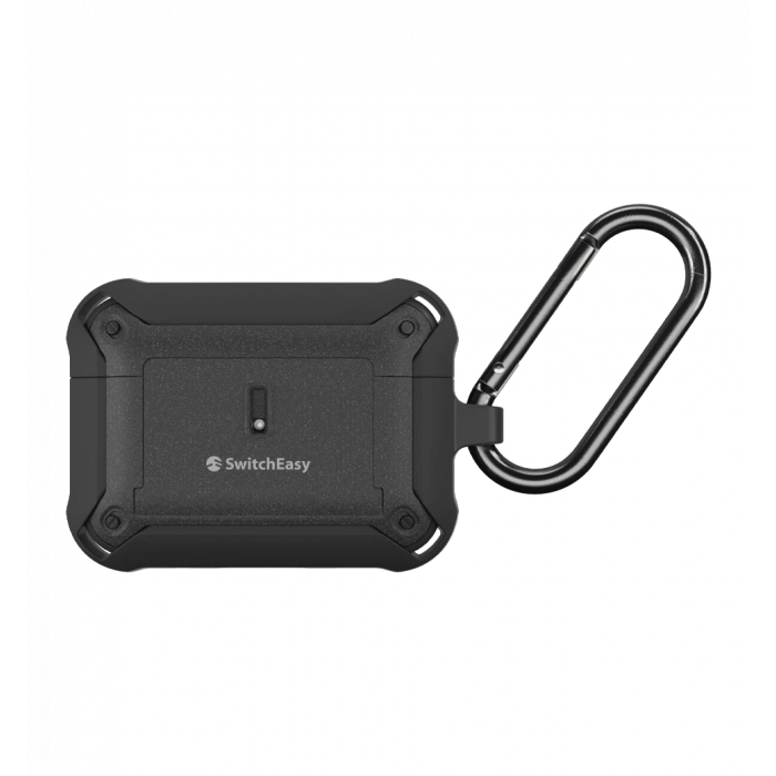 Чохол Switcheasy Guardian Rugged Anti-Lost Protective Case For AirPods Pro 1/2 Black (SAPAP2091BK22)