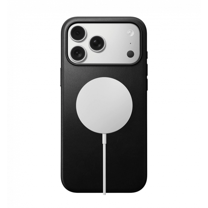 Чохол Nomad Modern Leather Black for iPhone 17 Pro (NM014339858)
