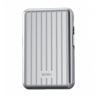 External battery Wiwu Trunk Series 5000mAh, 22.5w (PP03) Silver