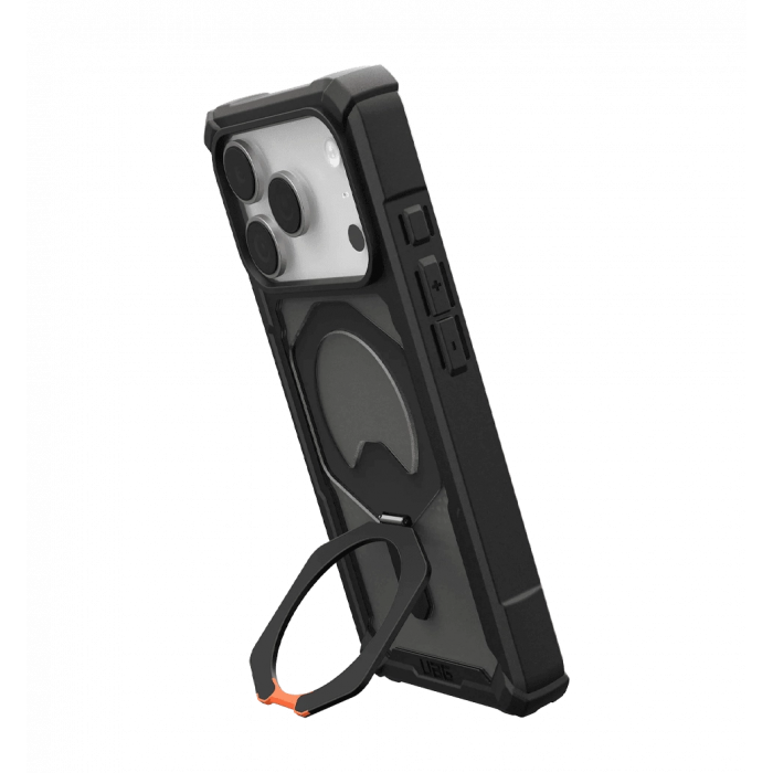 Чохол UAG для iPhone 17 Pro, Plasma XTE MagSafe, Black/Pop Orange