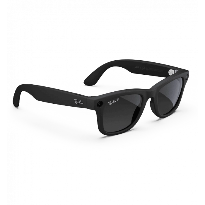Смарт-окуляри Ray-Ban Meta Wayfarer [Gen 2] Standard Matte Black Frame / Clear Lenses (RW4012 601SSB 50-22)