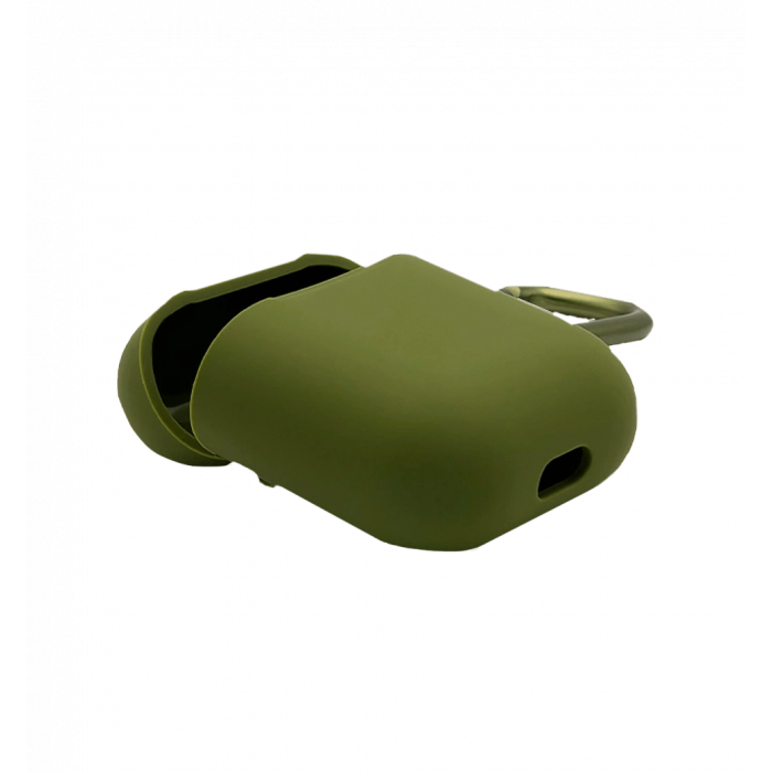 Cover Blueo Liquid Silicone Case for Airpods 1/2 Army Green