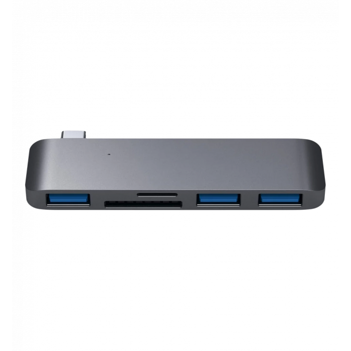 Хаб Satechi Type-C USB 3.0 3-in-1 Combo Hub Space Gray (ST-TCUHM)