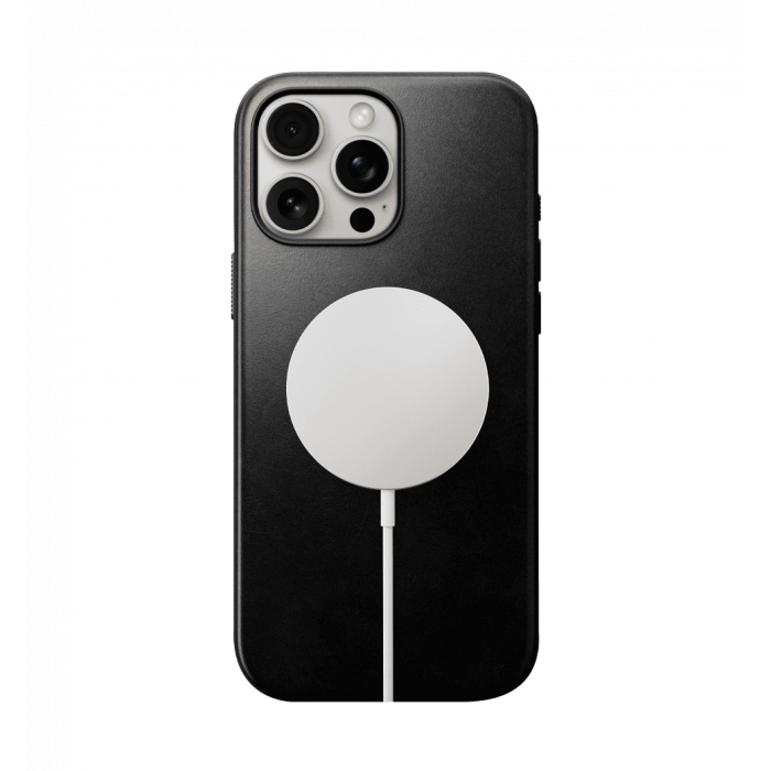 Чохол Nomad Modern Leather Case Back for iPhone 16 Pro (NM01697985)