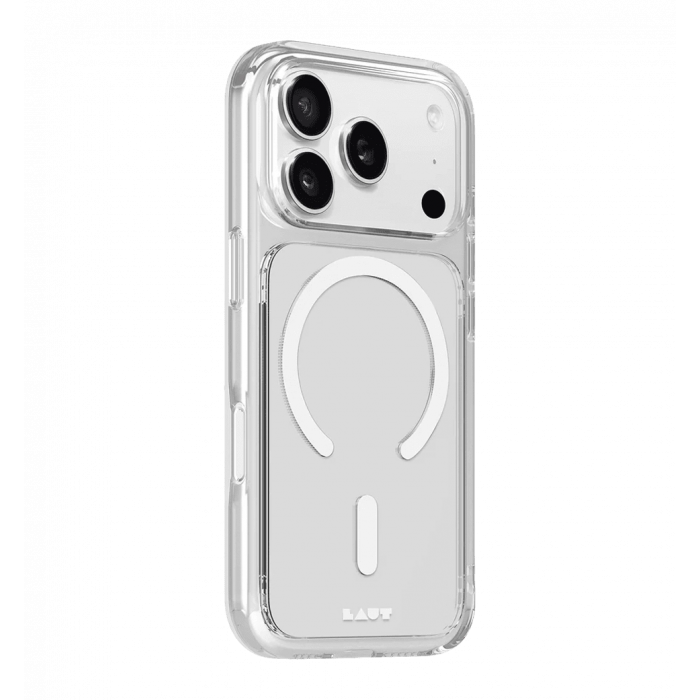 Чохол-накладка LAUT CRYSTAL FLURO for iPhone 17 Pro MagSafe Light Grey (L_IP25B_CF_LGY)