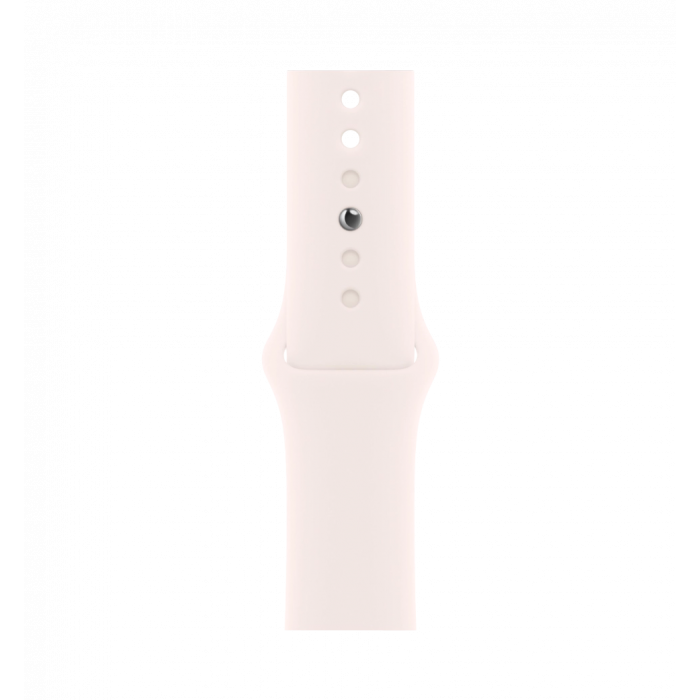 Apple Watch Series 10 42mm Rose Gold Aluminum Case with Light Blush Sport Band - M/L (MWWJ3)