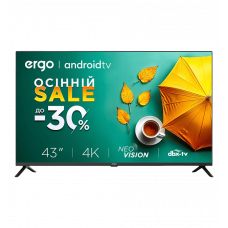 Телевізор ERGO 43GUS6500 рідкокристалічний