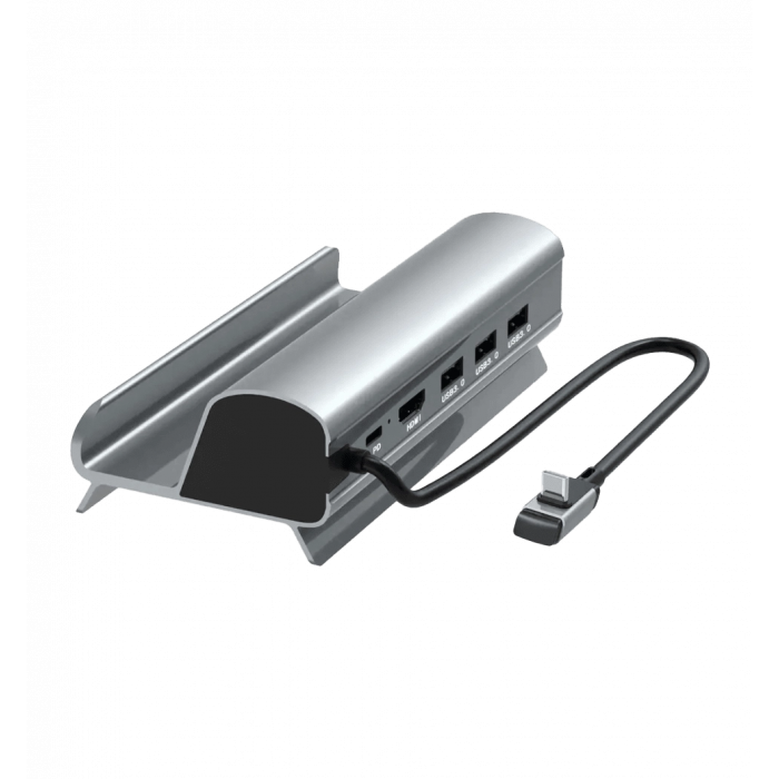 Docking station for Steam Deck (HDMI 2.0,USB 2.0*3,PD,RJ45) Gray