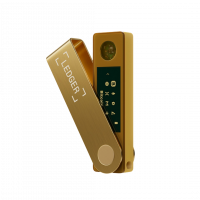 Ledger Nano X Gold crypto-wallet
