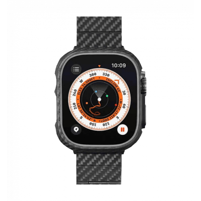 Чохол-накладка Pitaka Air Case Black/Grey for Apple Watch Ultra 2/Ultra 49mm (KW3001A)