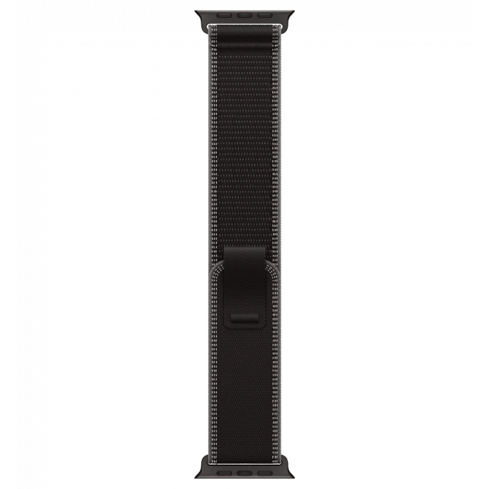 Apple Watch Ultra 3 GPS + Cellular 49mm Black Titanium Case with Black/Charcoal Trail Loop - S/M (MF1D4)