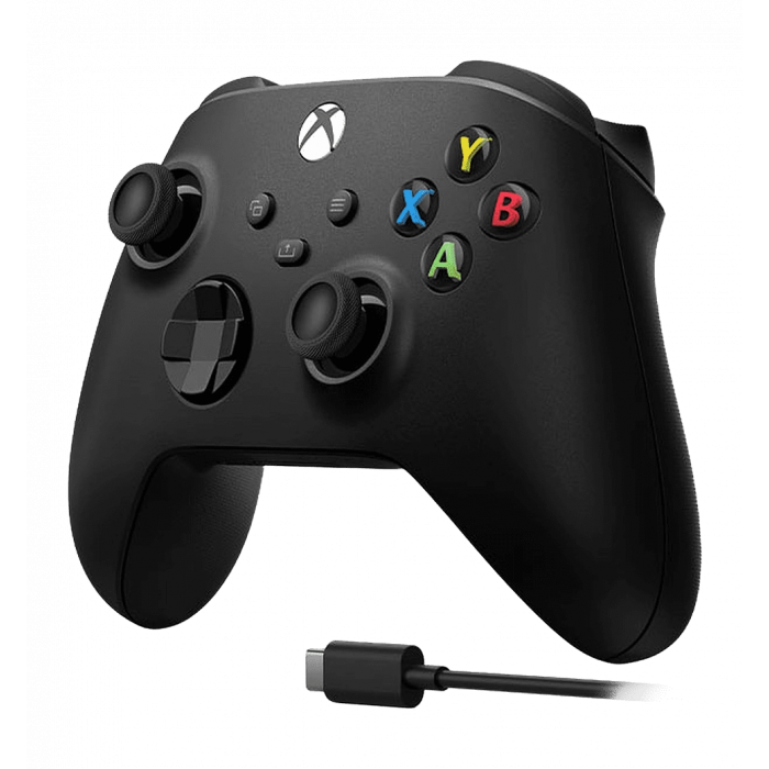 Геймпад Microsoft Xbox Series X | S Wireless Controller Carbon Black + USB type c