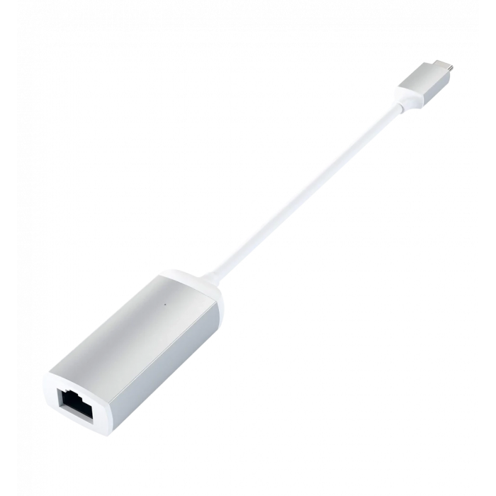 Перехідник Satechi Type-C Ethernet Adapter Silver (ST-TCENS)