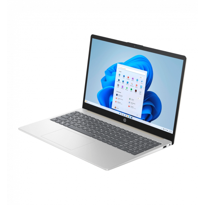 Ноутбук 15.6" HP 15-fd0086ua AG (9H8Q1EA)/Intel N200/8GB/256GB SSD/Intel UHD/Win11/Gold
