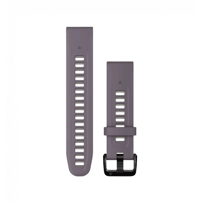 Ремінці для годинника Garmin QuickFit 20 силіконові орхідеєві/світло-пісочні