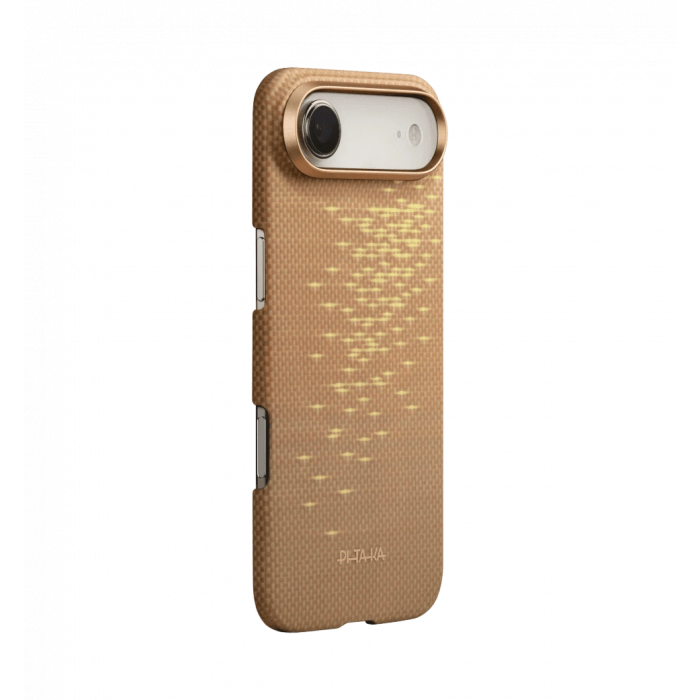 Чохол Pitaka Ultra-Slim Golden Glint for iPhone Air (KI1703AG)
