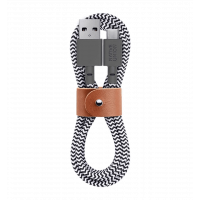 Кабель Native Union Belt Cable USB-A to USB-C Zebra (1.2 m) (BELT-AC-ZEB-NP)