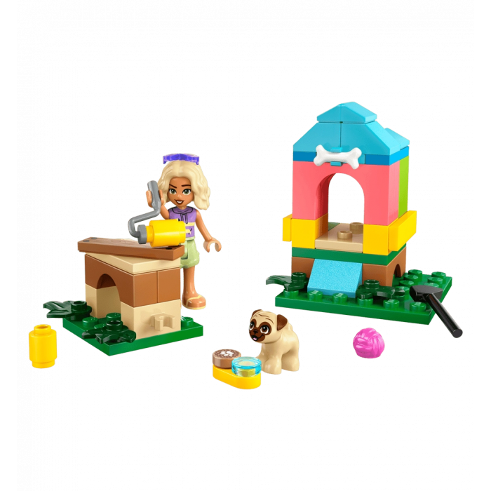Constructor LEGO recruitment Friends Dog house model from Nova