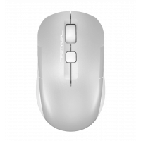 Мышь беспроводная A4Tech Fstyler FB26CS Air2 (Icy White), цвет серый+белый