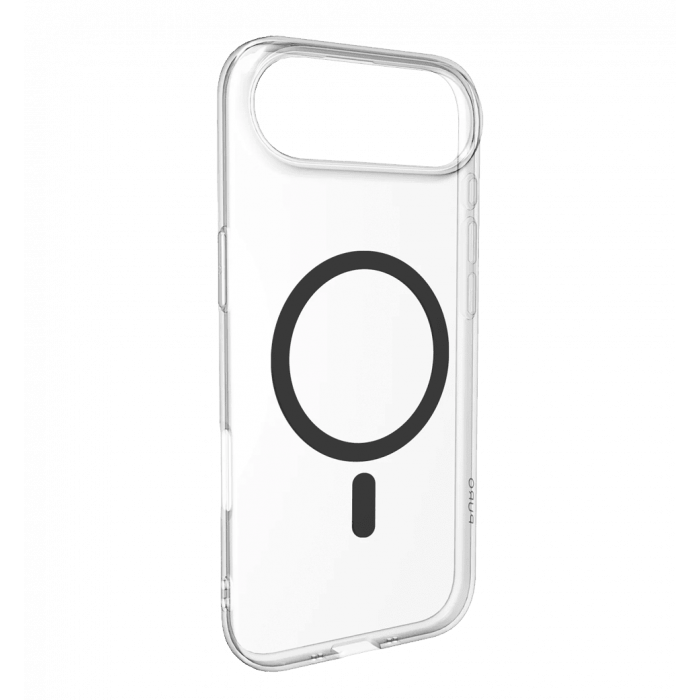 Чохол Puro Cover in TPU+PC "LITE MAG" with Magsafe for iPhone 17 Air, Transparent Black (PUIPC1766LITEMBLK)