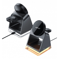 Беспроводной ЗП Acefast E17 Desktop 3in1 Charging Series (Black)