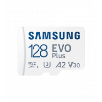 Memory card Samsung 128 GB microSDXC Class 10 UHS-I U3 EVO Plus + SD Adapter (MB-MC128SA/EU)
